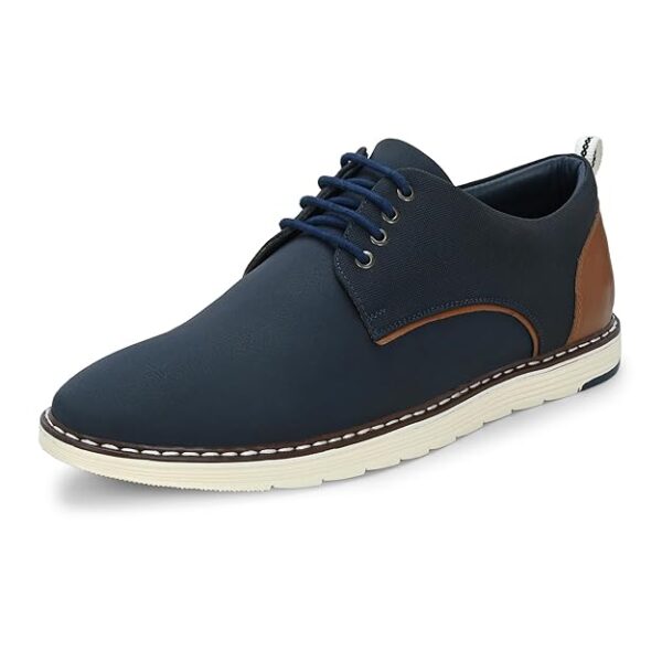Centrino Sneaker for Men | Stylish Lace-Up Design | SElevate Your Street Style with Premium Lace-Up Kicks |Soft Cushioned Insole for Comfort | Lightweight & Breathable | Perfect for Casual Wear (6571)