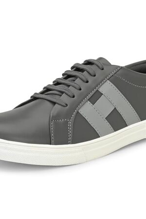 Centrino Sneaker for Men | Stylish Lace-Up Design | Soft Cushioned Insole for Comfort | Lightweight & Breathable | Perfect for Casual Wear (6309)