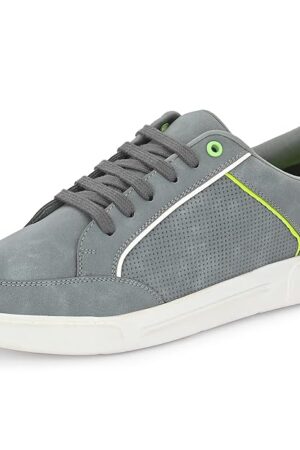 Centrino Men's Casual Shoes |Fashion Lace Up Non-Slip Flats|Memory Foam Insole|Non-Slip Soles|All-Day Comfort|Trendy Stylish All Day Comfortable Lightweight Sneakers with Extra Comfort on Heel (2890)