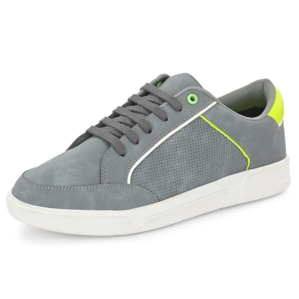 Centrino Men's Casual Shoes |Fashion Lace Up Non-Slip Flats|Memory Foam Insole|Non-Slip Soles|All-Day Comfort|Trendy Stylish All Day Comfortable Lightweight Sneakers with Extra Comfort on Heel (2890)