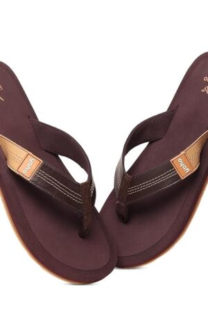 YOHO Snooze Orthopedic Slippers for Men | Soft Footpharma Footbed | Stylish Lightweight Flip Flops | Anti-Skid Chappals for Everyday & Comfort
