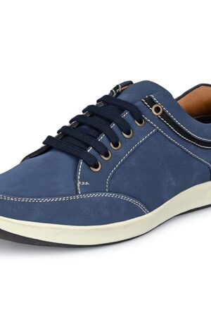 Centrino Men's Causal Sneakers | Sneakers for Men | Lace-Up Design | Rounded Front | Branded Casual Shoes with Soft Cushioned Insole | Fashion Sneakers| Anti Skid Sole (3322)