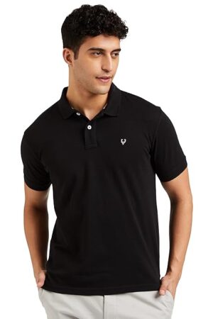 Allen Solly Men's Cotton Regular Fit Polo T-Shirt