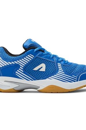 Boldfit Badminton Shoes Shuttle Non Marking Shoes for Badminton Men Light Badminton Shoes for Women & Badminton Shoes Men Breathable Non Marking Shoes for Badminton Anti Skid Pickleball Shoes Blue